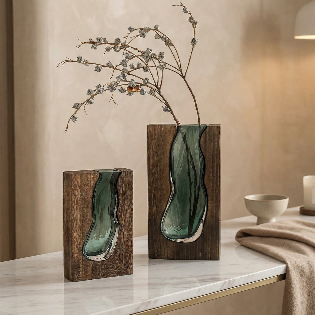 Nordic Live Edge Vase