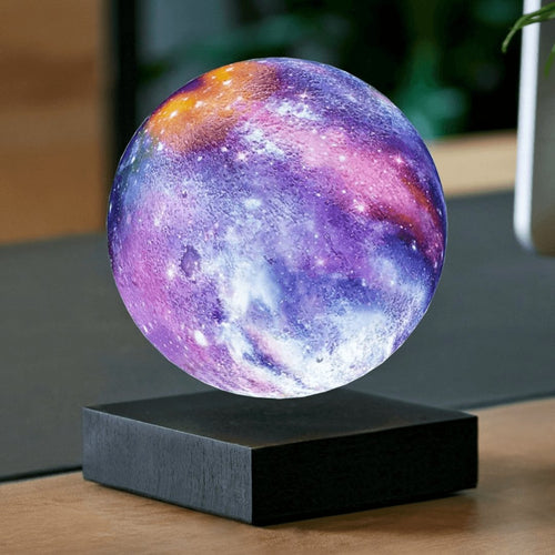 Levitating Galaxy Moon Lamp